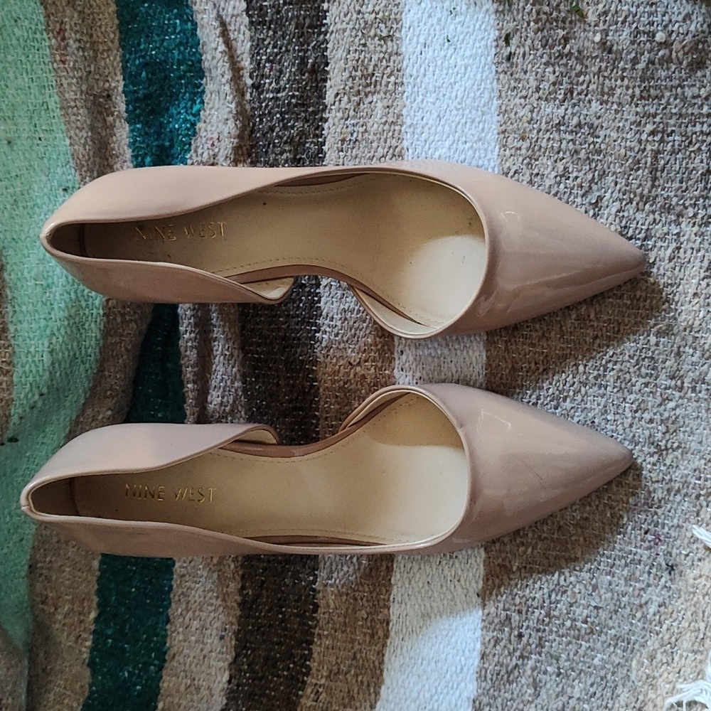 Nine West Nude heels